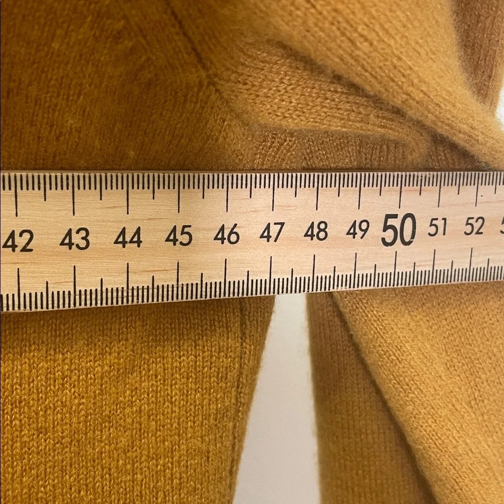 Uniqlo - Cashmere Long Sleeve Sweater Shirt - Golden - S - Picture 9 of 10